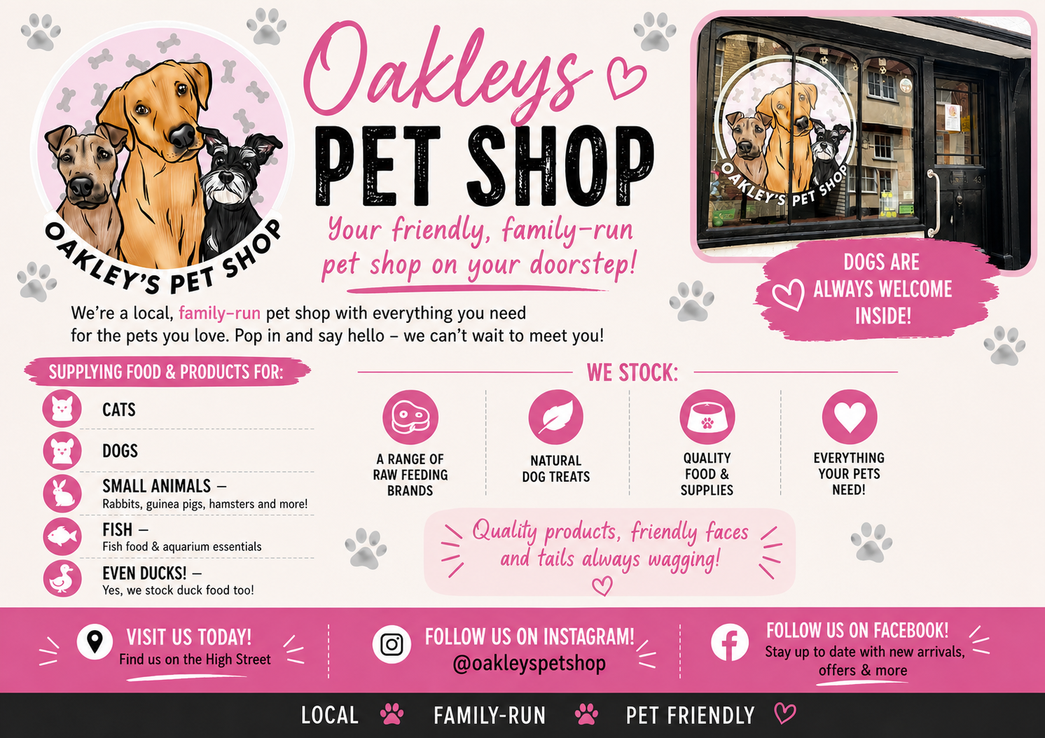 Oakleys Pet Shop